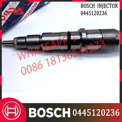 injector nozzle 0445120236 3965721 6745113102 common rail injector 0445120236 5263308 6745 -12-3100 untuk Cummins QSL 8.9