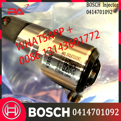 0414701092 Mesin Diesel Common Rail Fuel Injector 1734493 0414701092/ 0414701043 110731