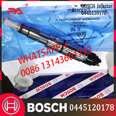 0445120178 untuk BO-SCH Bahan Bakar Diesel Common Rail Injector 0445120233, 0445120178 5340-1112010